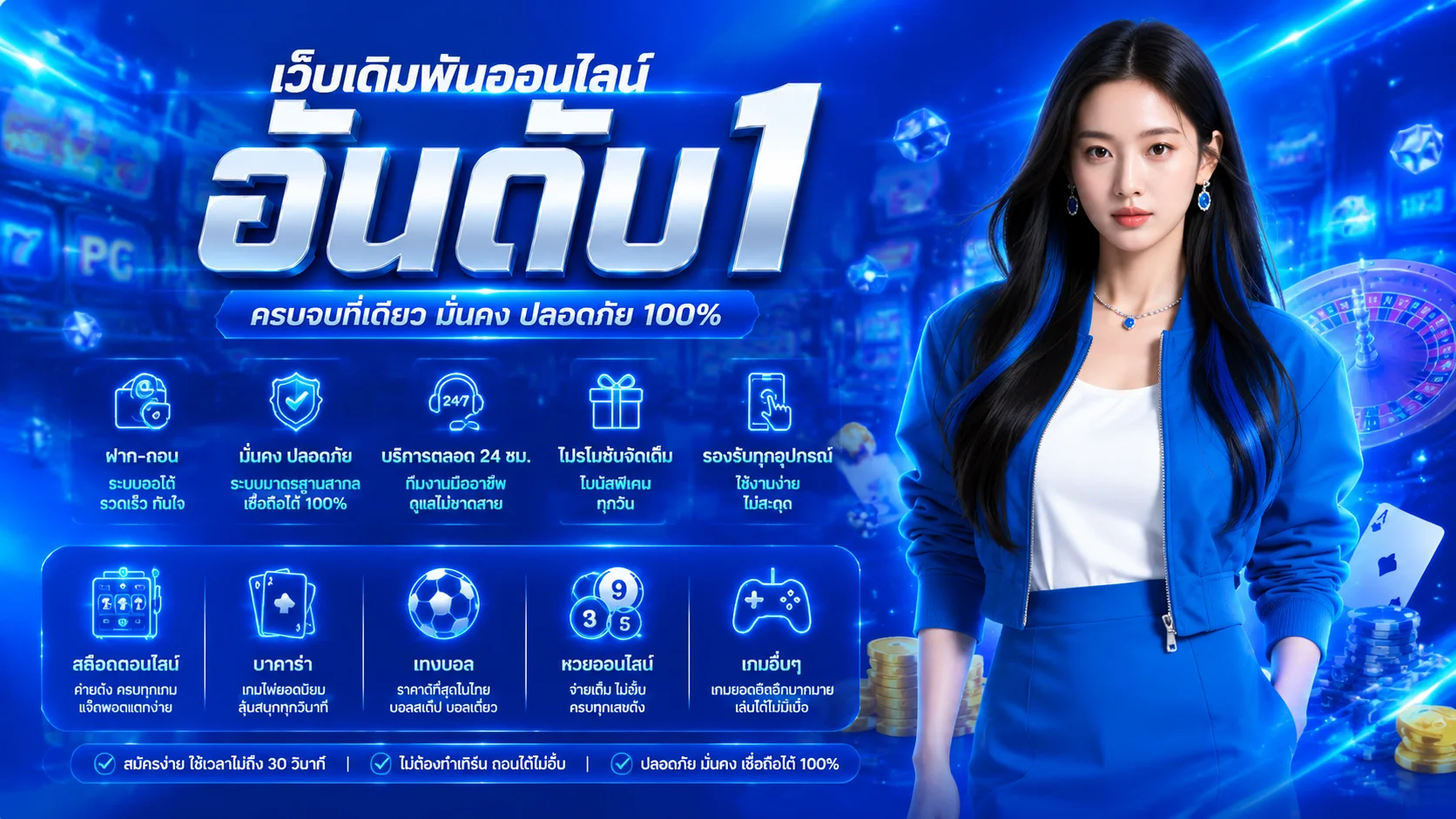 หน้าจอเว็บ INFY88 แสดงบริการเกมออนไลน์ครบวงจร